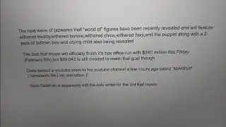 talking about more fnaf news