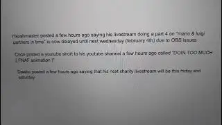 talking about more fnaf news