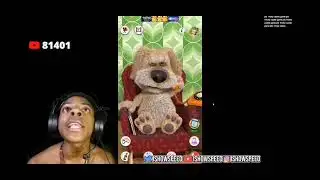 Talking Ben trolling IShowSpeed😂😂(almost cry)