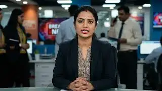 Talking News Anchors - Indian Languages - Created with AI Technology,  #artificialintelligence