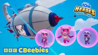 Talking Tom Heroes vs Villains | Compilation | CBeebies