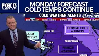 Tampa weather | Monday morning forecast