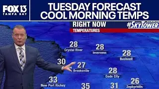 Tampa weather | Tuesday morning forecast