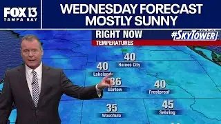 Tampa weather | Wednesday morning forecast