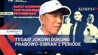 Tanggapi Pernyataan PSI, Jokowi Tetap Dukung Prabowo- Gibran 2 Periode!