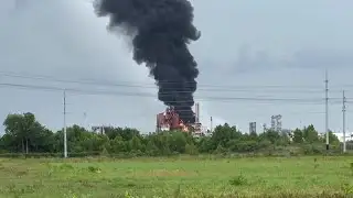 Tank fire extinguished at CITGO after lightning strike