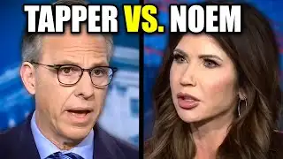 Tapper THROWS DOWN with Kristi Noem Over BS ICE Shooting Narrative
