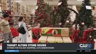 Target Extends Store Hours For Holiday Shopping, Cuts Senior Hours