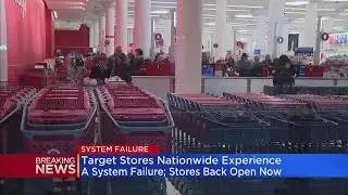Target Stores Nationwide Experience System Failure But Registers Now Working