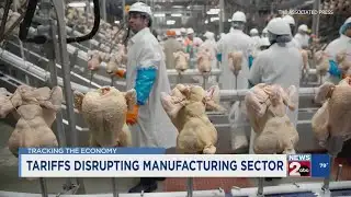 Tariffs disrupting manufacturing sector