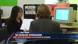 Tax deadline approaches