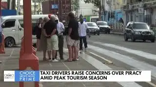 TAXI DRIVERS RAISE CONCERNS OVER PIRACY AMID PEAK TOURISM SEASON