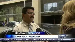 Taxi drivers want own app to compete with Uber