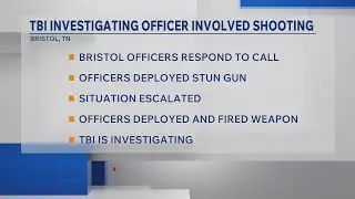 TBI investigating officer-involved shooting in Bristol