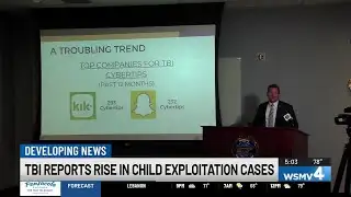 TBI reports rise in child exploitation cases