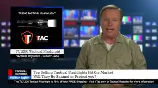 TC1200 Tactical Flashlight from 1TAC.com - Tactical Reporter Review