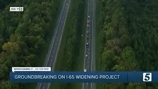 TDOT breaks ground on I-65 widening project