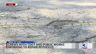 TDOT, city crews work to fill Memphis potholes
