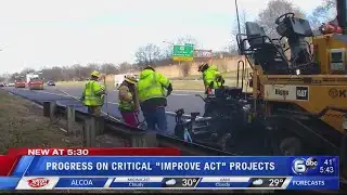 TDOT presents road construction progress made under "Improve Act" to Legislature