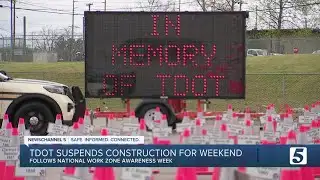 TDOT suspends construction during holiday weekend