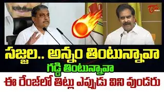 సజ్జల..అన్నంతింటున్నావా గడ్డితింటున్నావా TDP Devineni Uma Aggressive Comments on YCP Sajjala | TOne