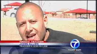 TEACHER SAVES STUDENTS
