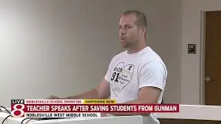Teacher Speaks After Saving Students From Gunman