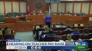 Teachers on the road to getting a pay raise.