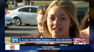 Teachers upset with OEA decision to end walkout