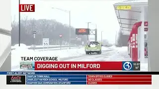 TEAM COVERAGE: Cleanup continues along I-95 in Milford