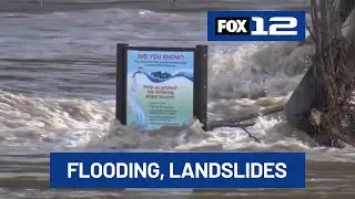 Team Coverage: Rain brings flooding, landslides to Portland area