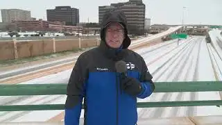 Team coverage: Wintry conditions across Dallas-Fort Worth, Texas