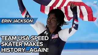Team USA Names Erin Jackson Named Flag Bearer for 2026 Olympics