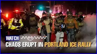Tear Gas Deployed at Portland ICE Facility | Thousands Protest Rising Immigration Enforcement