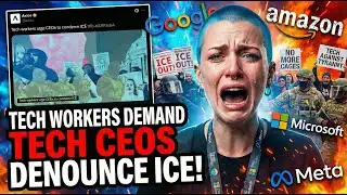 Tech Workers DEMAND Their CEOs Publicly Denounce ICE! | Clownfish TV