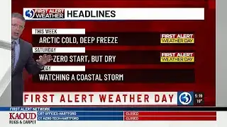 Technical Discussion: A string of First Alert Weather Days as Arctic cold continues
