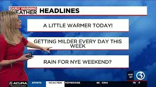 Technical Discussion: Another Cold Day But A Warming Trend On The Way! Tracking Possible Rain For...