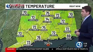 Technical Discussion: Staying dry but trending milder, showers return Friday