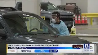 Technical error leads to duplicate isolation orders