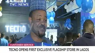 Tecno unveils first flagship store in Lagos
