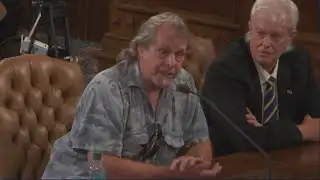 Ted Nugent testifies on alleged DNR abuses