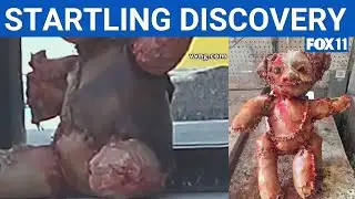 Teddy bear wrapped in ‘human skin’ discovered in California | FOX 11 LA