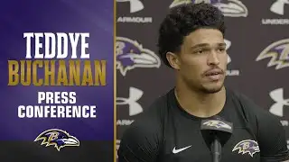 Teddye Buchanan on His Development Since Rookie Minicamp | Baltimore Ravens