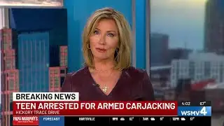 Teen arrested in connection to Nashville carjacking