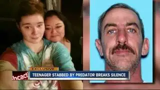Teen stabbed by predator breaks silence