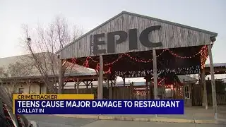 Teens cause major damage to restaurant