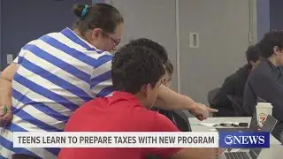 Teens learn tax prep skills through new VITA program at Veterans Memorial
