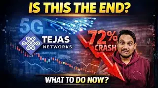 TEJAS NETWORKS SHARE CRASHES 72% 😰 IS THIS THE END?