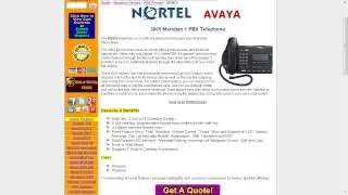 Telecom Tips: Nortel Avaya 3900 series digital PBX phones