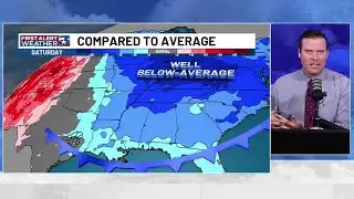 Temperature roller coaster for the next week or more